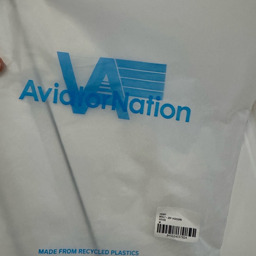 Aviator Nation Bolt Zip Up Hoodie NWT - Picture 4 of 4